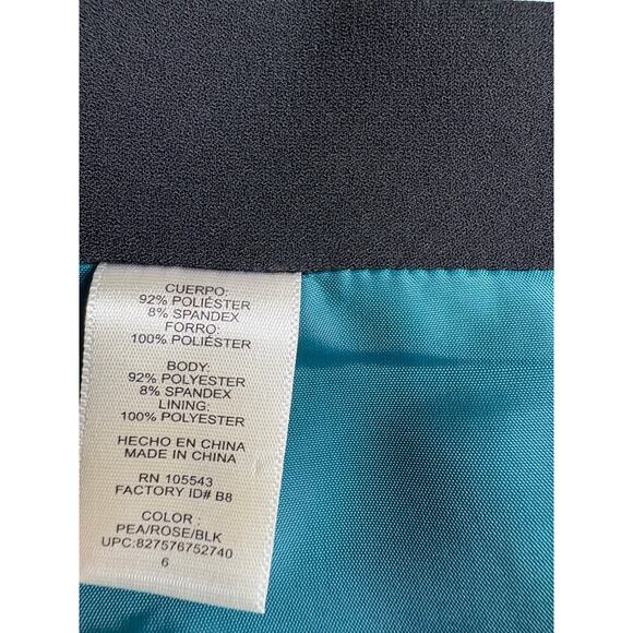 Narciso Rodriguez For Design Nation Women's Colorblock Pencil Skirt Size 6 - Picture 5 of 8